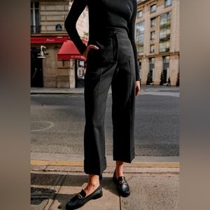 Sézane Damon Trousers in Black (Size 2/34)